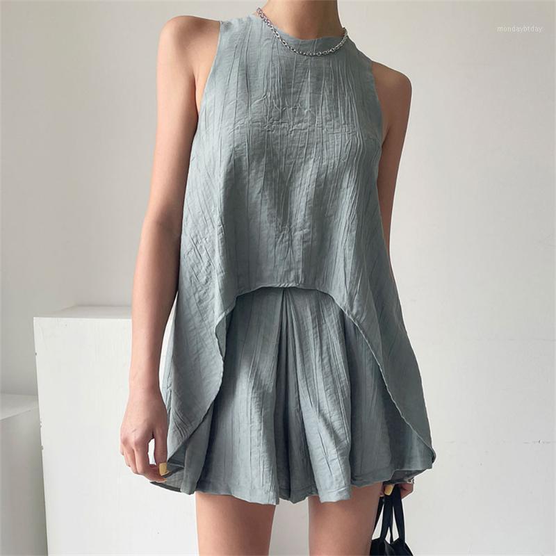Women's Tracksuits Alien Kitty 2022 Elegant Woman 2 Piece Sets Casual High Waist OL Shorts Sleeveless Loose Thin Soft Femme Vest Tank Tops S, Green
Women's Tracksuits Alien Kitty 2022 Elegant Woman 2 Piece Sets Casual High Waist OL Shorts Sleeveless Loose Thin Soft Femme Vest Tank Tops S, Green