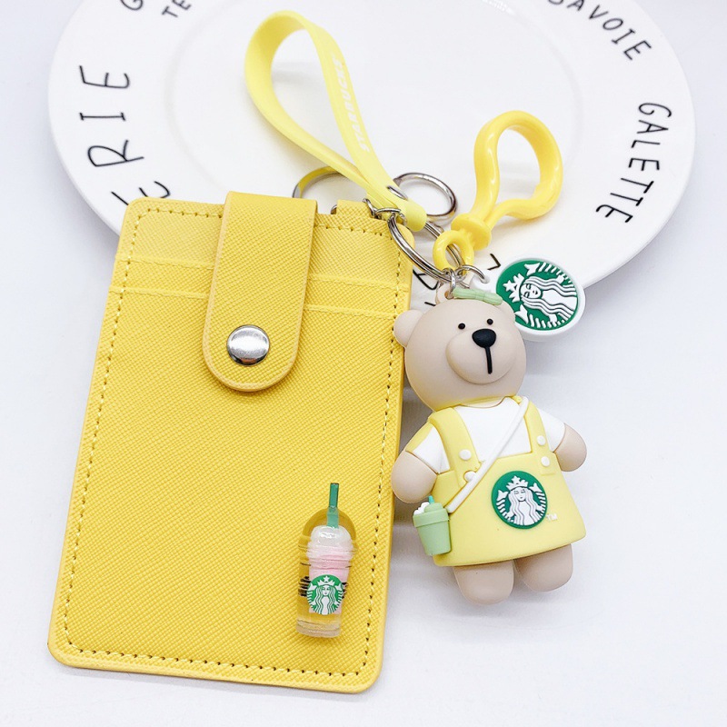 Birthday Party Gift Starbucks bear card set Keychain Chain bus subway card bank campus creative favor spot wholesale
Birthday Party Gift Starbucks bear card set Keychain Chain bus subway card bank campus creative favor spot wholesale