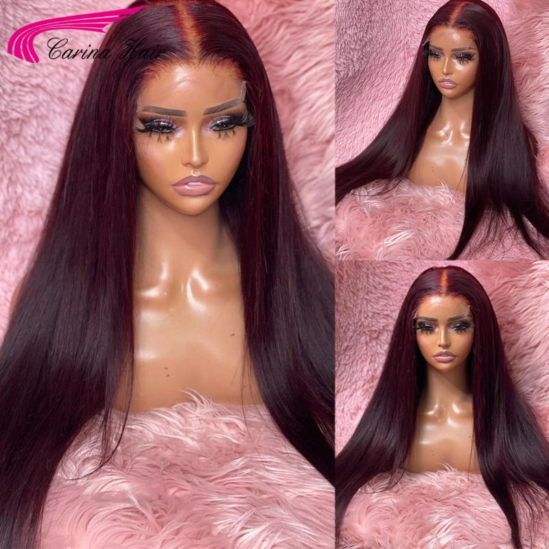 Lace Wigs Dark Burgundy 13X4 Front Human Hair 180% #99j Brazilian Remy Silky Straight For Women PrepluckedLaceLace, 4x4 wig
Lace Wigs Dark Burgundy 13X4 Front Human Hair 180% #99j Brazilian Remy Silky Straight For Women PrepluckedLaceLace, 4x4 wig