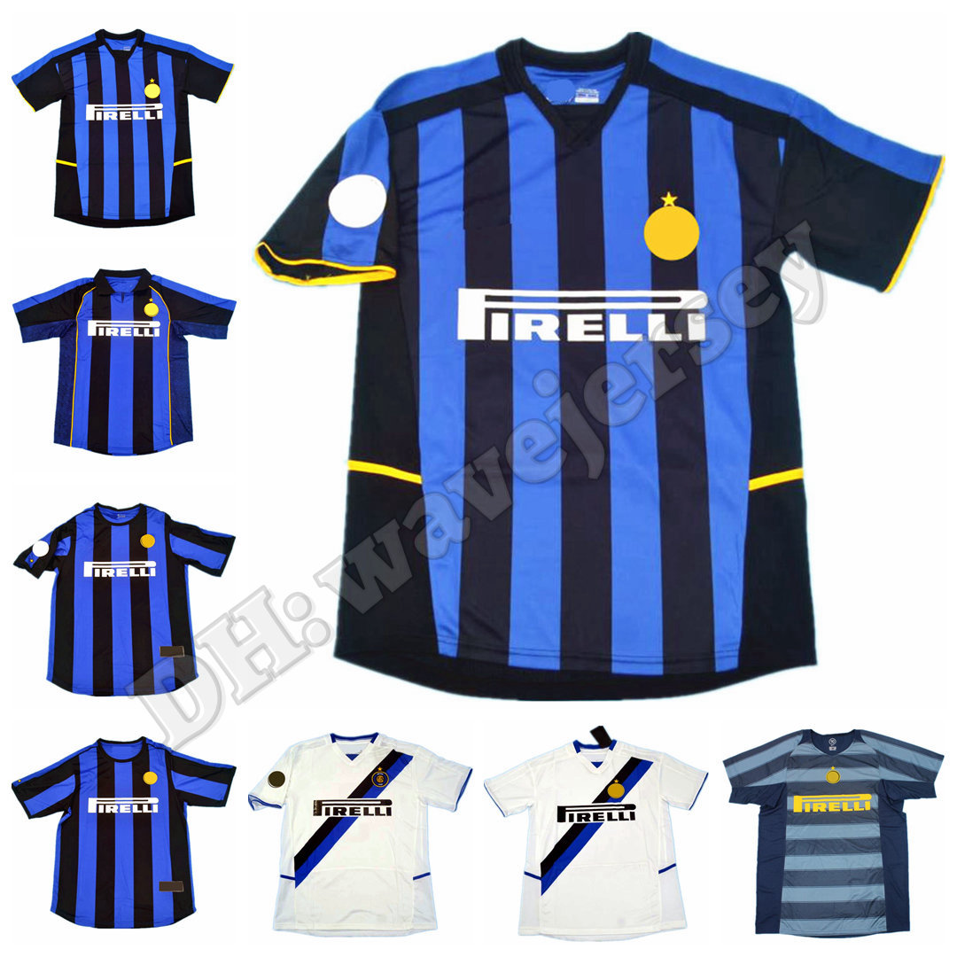 99 00 01 02 03 04 05 Soccer Jerseys Retro maillot classic vintage camisetas football shirts Uniforms UCL men home away ADRIANO BATISTUTA RONALDO ZAMORANO INTER MILANs, 02/03 white away
99 00 01 02 03 04 05 Soccer Jerseys Retro maillot classic vintage camisetas football shirts Uniforms UCL men home away ADRIANO BATISTUTA RONALDO ZAMORANO INTER MILANs, 02/03 white away