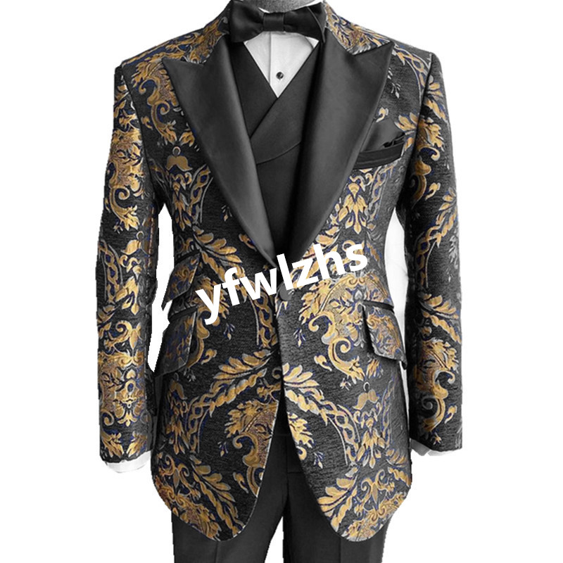 Customize tuxedo One Button Handsome Peak Lapel Groom Tuxedos Men Suits Wedding/Prom/Dinner Man Blazer Jacket Pants Tie Vest W1121, Picture style color
Customize tuxedo One Button Handsome Peak Lapel Groom Tuxedos Men Suits Wedding/Prom/Dinner Man Blazer Jacket Pants Tie Vest W1121, Picture style color