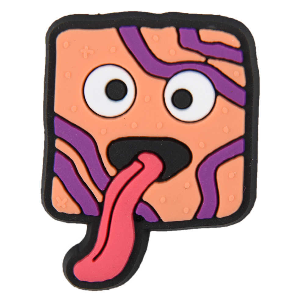 Cartoon Charms Hamburger Chocolate Snacks Bottles Garden Shoe Decorations Clogs Accessories for Kids Gifts