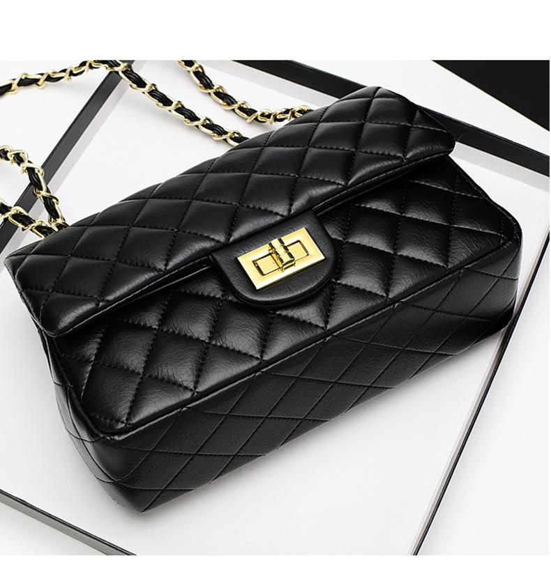 Evening Bags Chain Bag Female Fashion Leather Square Large Capacity Brand Shoulder Temperament Small Fragrance Style Messenger, Green
Evening Bags Chain Bag Female Fashion Leather Square Large Capacity Brand Shoulder Temperament Small Fragrance Style Messenger, Green