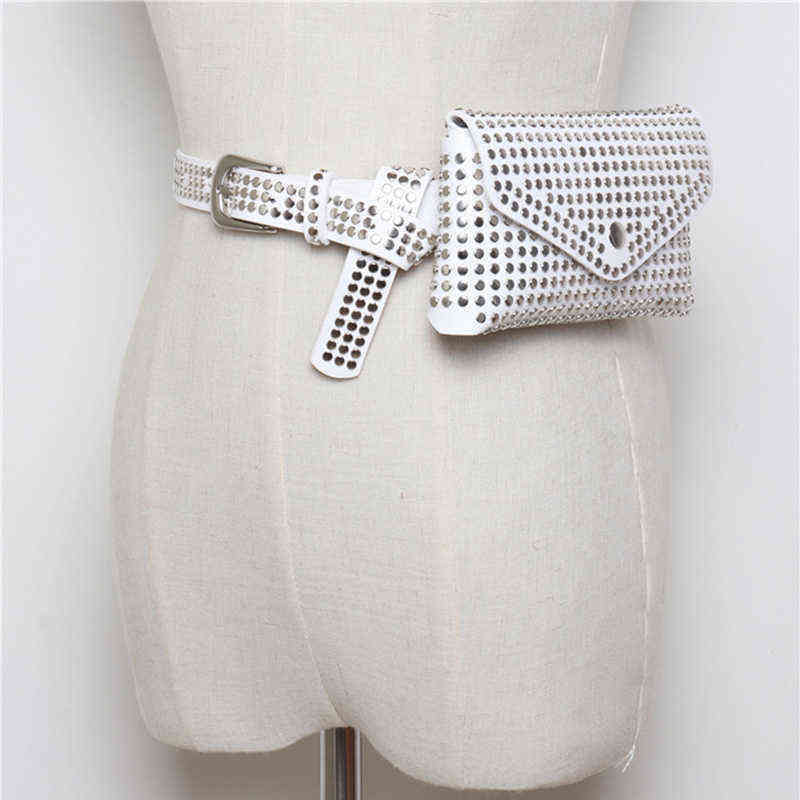 Waist Bags Women Waist Bag Fashion Fanny Pack Rivet Punk Belt Pack Vintage Mini waist Bag Pu Leather chest bags Simple Casual Belt Bags 220419, Black
Waist Bags Women Waist Bag Fashion Fanny Pack Rivet Punk Belt Pack Vintage Mini waist Bag Pu Leather chest bags Simple Casual Belt Bags 220419, Black