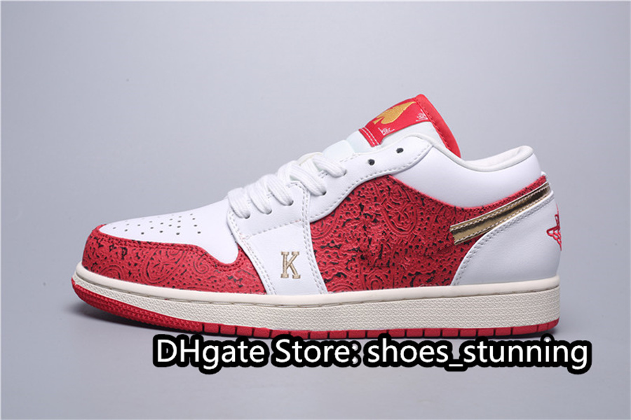 Designer Top Quality Basketball WMNS Mens X Jumpman 1s Low Spades Color White/Light Fusion Red-Sail-Metallic Gold Colorway Leather Trainers, White/light fusion red-sail-metallic gol 
Designer Top Quality Basketball WMNS Mens X Jumpman 1s Low Spades Color White/Light Fusion Red-Sail-Metallic Gold Colorway Leather Trainers, White/light fusion red-sail-metallic gol