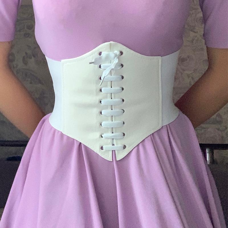 Belts Corset Belt Bandage Super Wide Pu Leather Girdle Slimming Body Women Elastic High Waist Cinto Sobretudo Feminin CeintureBelts, Silver
Belts Corset Belt Bandage Super Wide Pu Leather Girdle Slimming Body Women Elastic High Waist Cinto Sobretudo Feminin CeintureBelts, Silver