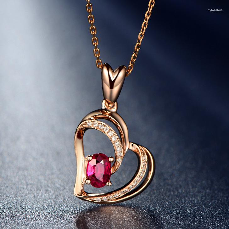 Chains Temperament Fashion Heart-shaped Love Red Color Treasure Pendant Female Three-dimensional Clavicle Chain JewelryChains
Chains Temperament Fashion Heart-shaped Love Red Color Treasure Pendant Female Three-dimensional Clavicle Chain JewelryChains