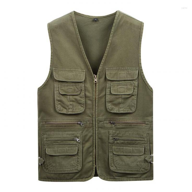 Fall Spring Men Red Black Army Green Sleeveless 4xl Vest Coat Casual Summer Male Pockets Journalist Cardigan Vests Coats Men's, Beige
Fall Spring Men Red Black Army Green Sleeveless 4xl Vest Coat Casual Summer Male Pockets Journalist Cardigan Vests Coats Men's, Beige