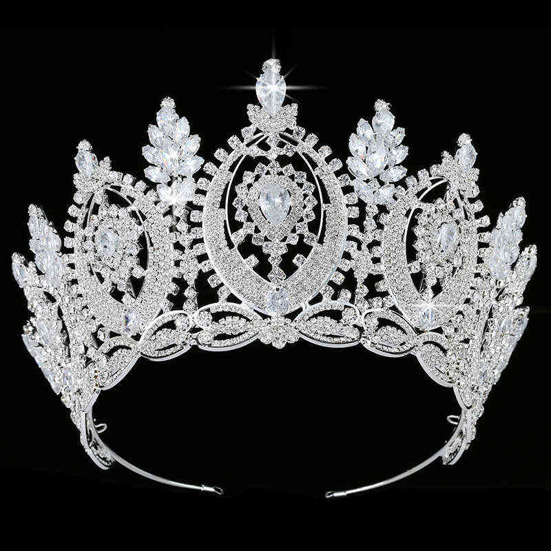 Tiaras And Crowns HADIYANA Classic Geometric Zircon Design Simple Elegant Women Wedding Hair Accessories BC4573 Haar Sieraden AA220323
Tiaras And Crowns HADIYANA Classic Geometric Zircon Design Simple Elegant Women Wedding Hair Accessories BC4573 Haar Sieraden AA220323