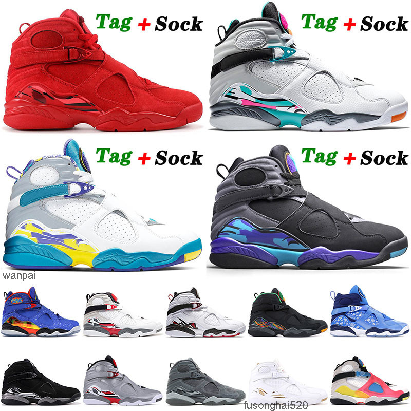 Wholesale 2021 Top Fashion Sneakers Basketball Shoes 8 8s Valentines Day Mens Womens South Beach Aqua Black Cool Grey Trainers Retro Sports JORDON, #18 ovo white 40-47
Wholesale 2021 Top Fashion Sneakers Basketball Shoes 8 8s Valentines Day Mens Womens South Beach Aqua Black Cool Grey Trainers Retro Sports JORDON, #18 ovo white 40-47