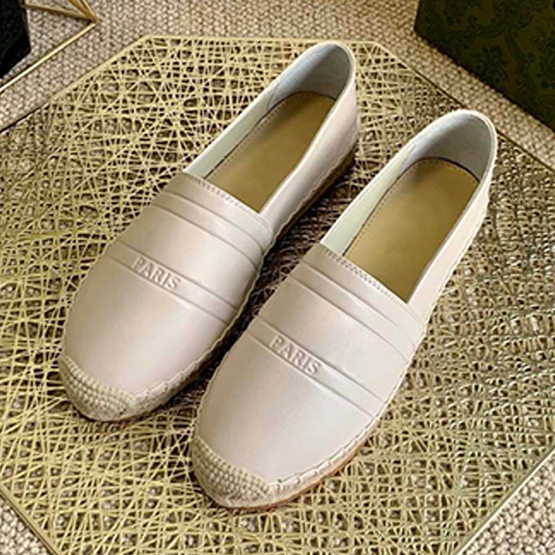 2022 Designer Fashion Espadrilles Women Shoes Leather Surface Genuine Letters Authentic Loafers Slip-On Platform Shoes Large Size 35-41 White, Custom made
2022 Designer Fashion Espadrilles Women Shoes Leather Surface Genuine Letters Authentic Loafers Slip-On Platform Shoes Large Size 35-41 White, Custom made