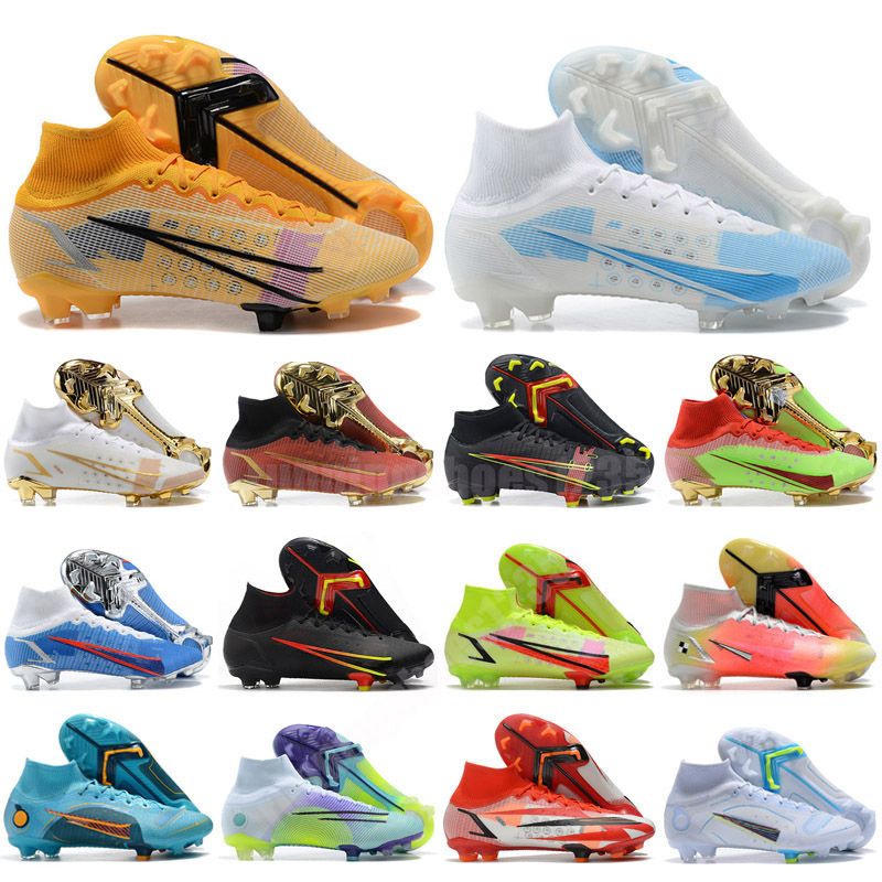 2022 Mens High Tops Soccer Shoes Superfly 8 Elite FG Cleats Mercurial Vapores 14 XIV Dragonfly MDS Firm Ground Men Outdoor Ronaldo CR7 Football Boots, Color 1
2022 Mens High Tops Soccer Shoes Superfly 8 Elite FG Cleats Mercurial Vapores 14 XIV Dragonfly MDS Firm Ground Men Outdoor Ronaldo CR7 Football Boots, Color 1