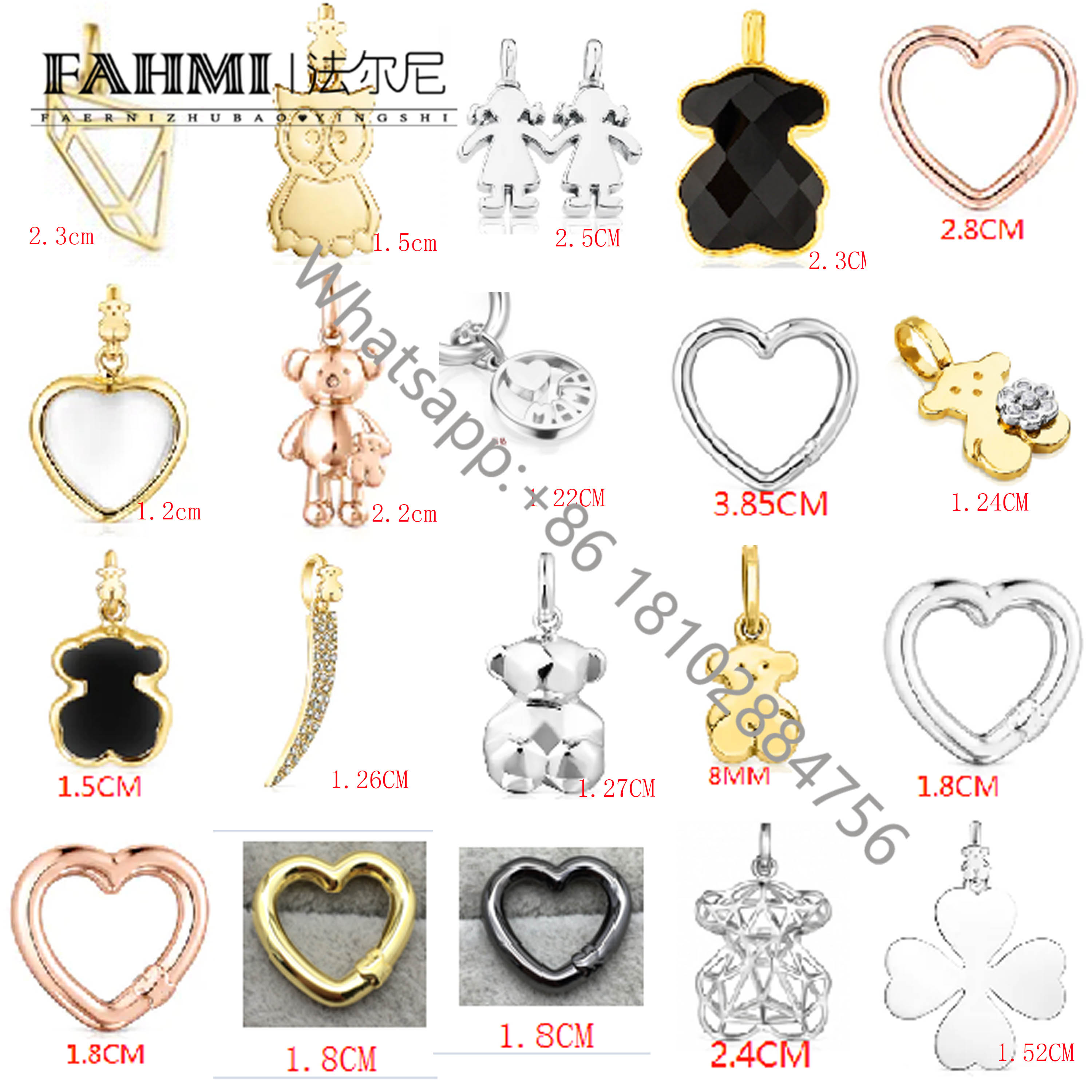 2022 new 100%925 Sterling Silver cute bear simple vitality Charm Pendant DIY women's necklace party women's Zircon original gift high quality jewelry
2022 new 100%925 Sterling Silver cute bear simple vitality Charm Pendant DIY women's necklace party women's Zircon original gift high quality jewelry