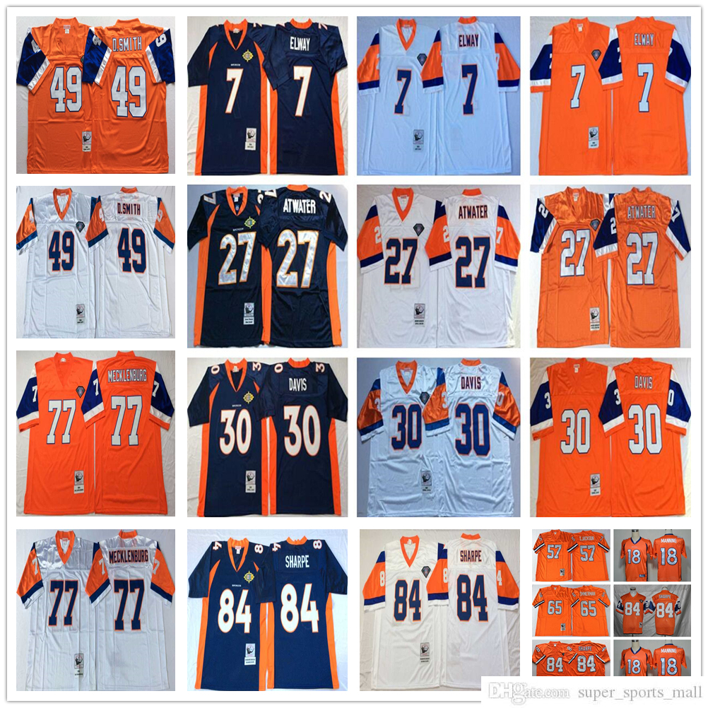 NCAA 75th Vintage Football 30 Terrell Davis Jerseys Mitchell and Ness 84 Shannon Sharpe 49 Dennis Smith 7 John Elway Karl Mecklenburg 27 Steve Atwater Jersey College, Same as picture
NCAA 75th Vintage Football 30 Terrell Davis Jerseys Mitchell and Ness 84 Shannon Sharpe 49 Dennis Smith 7 John Elway Karl Mecklenburg 27 Steve Atwater Jersey College, Same as picture