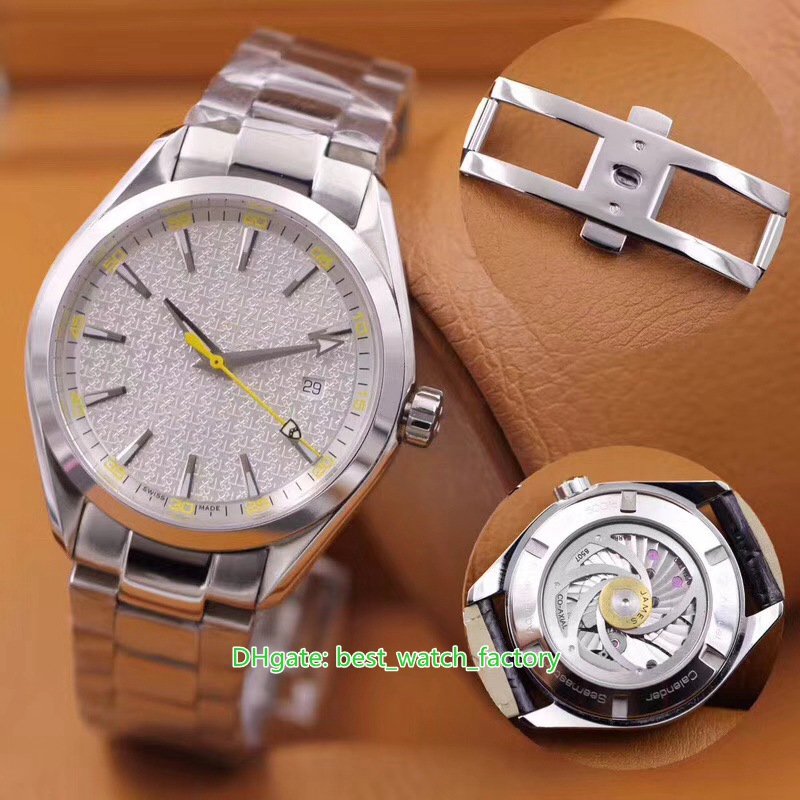 Hot Selling Top Quality Watches 41.5mm Aqua Terra 150M James Bond 007 Sapphire Stainless Steel CAL.8507 Movement Mechanical Automatic Mens Watch Men's Wristwatches
Hot Selling Top Quality Watches 41.5mm Aqua Terra 150M James Bond 007 Sapphire Stainless Steel CAL.8507 Movement Mechanical Automatic Mens Watch Men's Wristwatches