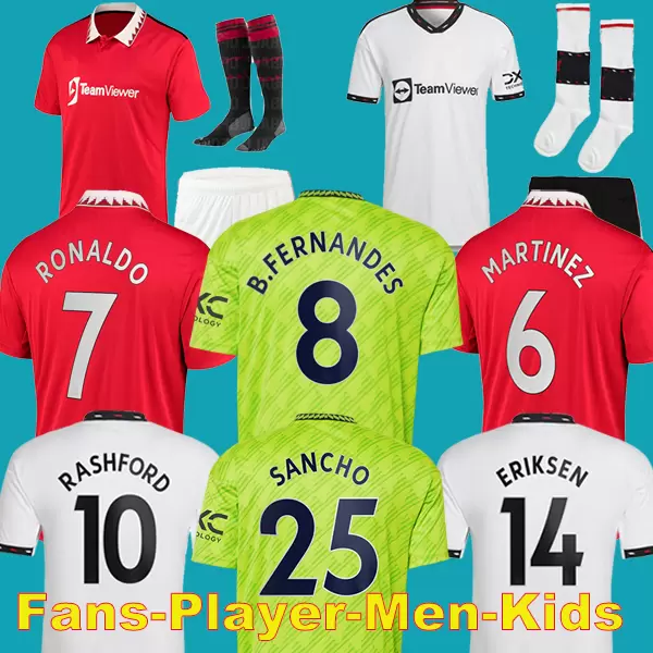 22 23 SANCHO soccer jerseys RONALDO Fans Player version BRUNO FERNANDES RASHFORD GREENWOOD Football Shirt 2022 2023 men Long Jersey kids kit, 2023 men 3rd
22 23 SANCHO soccer jerseys RONALDO Fans Player version BRUNO FERNANDES RASHFORD GREENWOOD Football Shirt 2022 2023 men Long Jersey kids kit, 2023 men 3rd