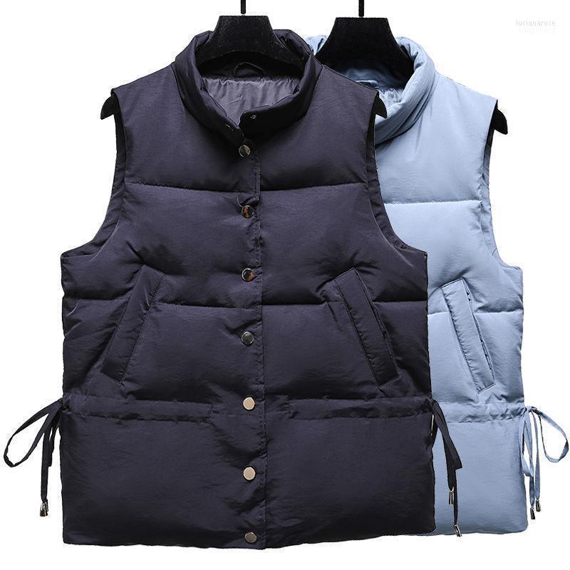 Women' Vests Autumn Vest Chalecos Para Mujer Winter Women Short Korean Stand Collar Down Cotton Waistcoat Female Luci22, Black vest
Women' Vests Autumn Vest Chalecos Para Mujer Winter Women Short Korean Stand Collar Down Cotton Waistcoat Female Luci22, Black vest