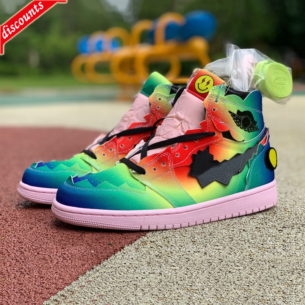 With box J Balvin x 1 high og mens basketball shoes 1s Colores Y Vibras Tie dye Multi-Color mens trainers sports sneakers, J balvin x jumpman
With box J Balvin x 1 high og mens basketball shoes 1s Colores Y Vibras Tie dye Multi-Color mens trainers sports sneakers, J balvin x jumpman
