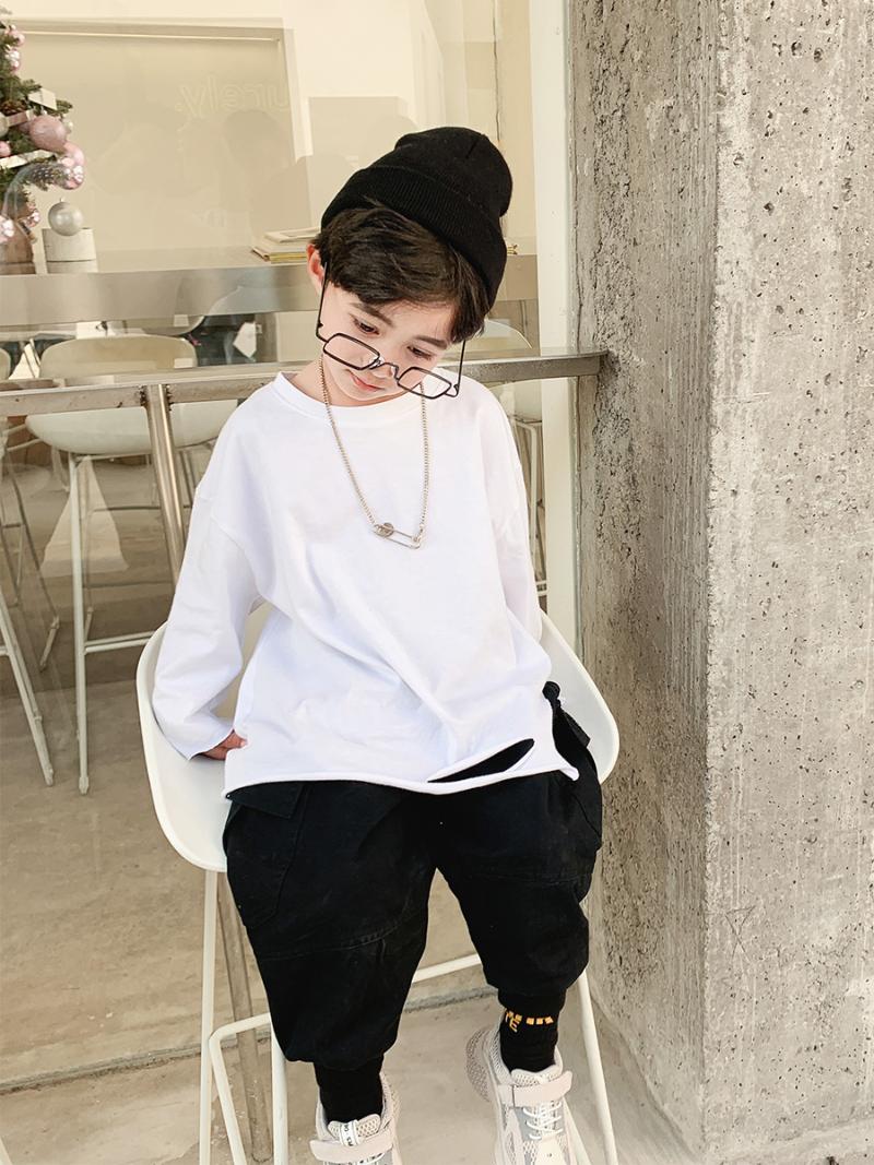 T-shirts Boy's Long-Sleeved T-shirt Autumn Pure Cotton Thin Children's Clothing Western Style Top Trendy 2022White Bottoming ShirtT-, White
T-shirts Boy's Long-Sleeved T-shirt Autumn Pure Cotton Thin Children's Clothing Western Style Top Trendy 2022White Bottoming ShirtT-, White