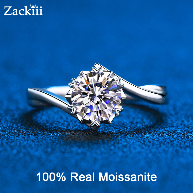 100 Proposal Ring for Women 1CT 2CT VVS Diamond Platinum Plated Silver Rings Twisted Band Heart Prong Wedding 220716
100 Proposal Ring for Women 1CT 2CT VVS Diamond Platinum Plated Silver Rings Twisted Band Heart Prong Wedding 220716