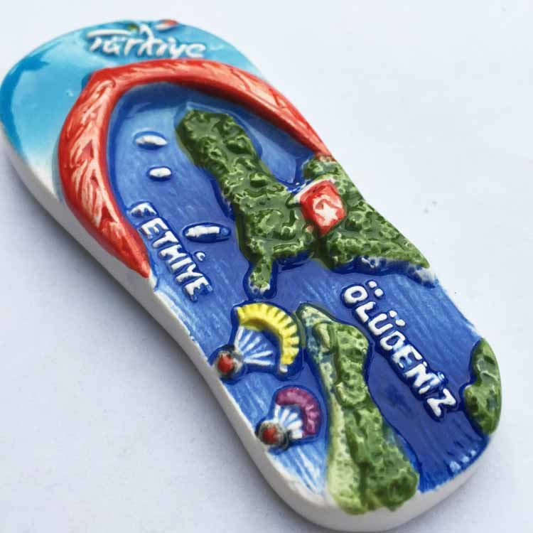 Turkey Tourist Souvenirs Fridge Magnets Refrigerator Stickers Paste Hand Painting Ceramic Home Decor Gift Ideas