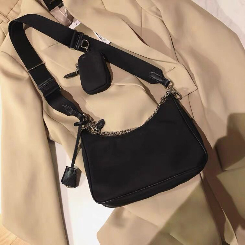 2005 Nylon Designers Bags Womens Pu leather combination handbags crossbody handbag waist clutch purses large Luxury shoulder bag Female 2 in 1 purse messenger, Editionleather3352 black silver hardware
2005 Nylon Designers Bags Womens Pu leather combination handbags crossbody handbag waist clutch purses large Luxury shoulder bag Female 2 in 1 purse messenger, Editionleather3352 black silver hardware