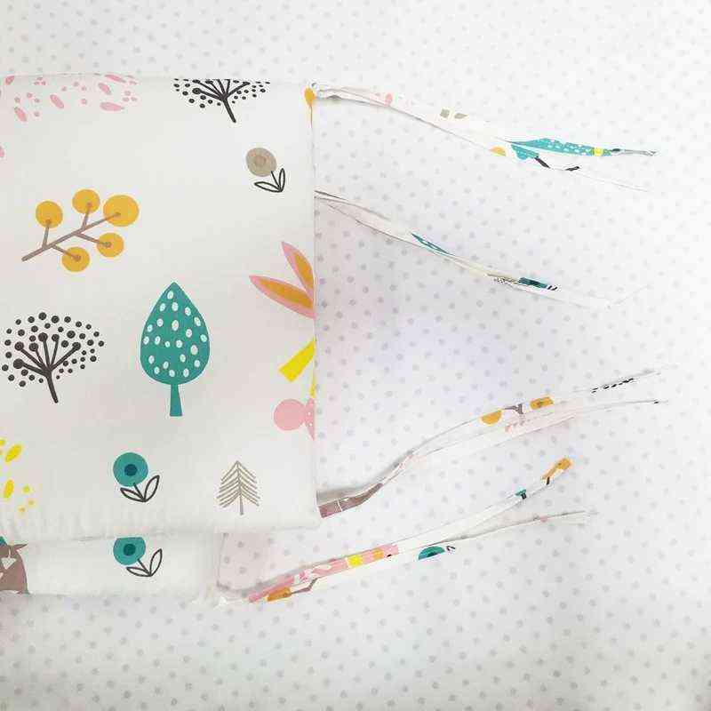 200*30cm Baby Crib Fence Cotton Bed Protection Railing Thicken Bumper One-piece Crib Around Protector Baby Room Decor G220421
