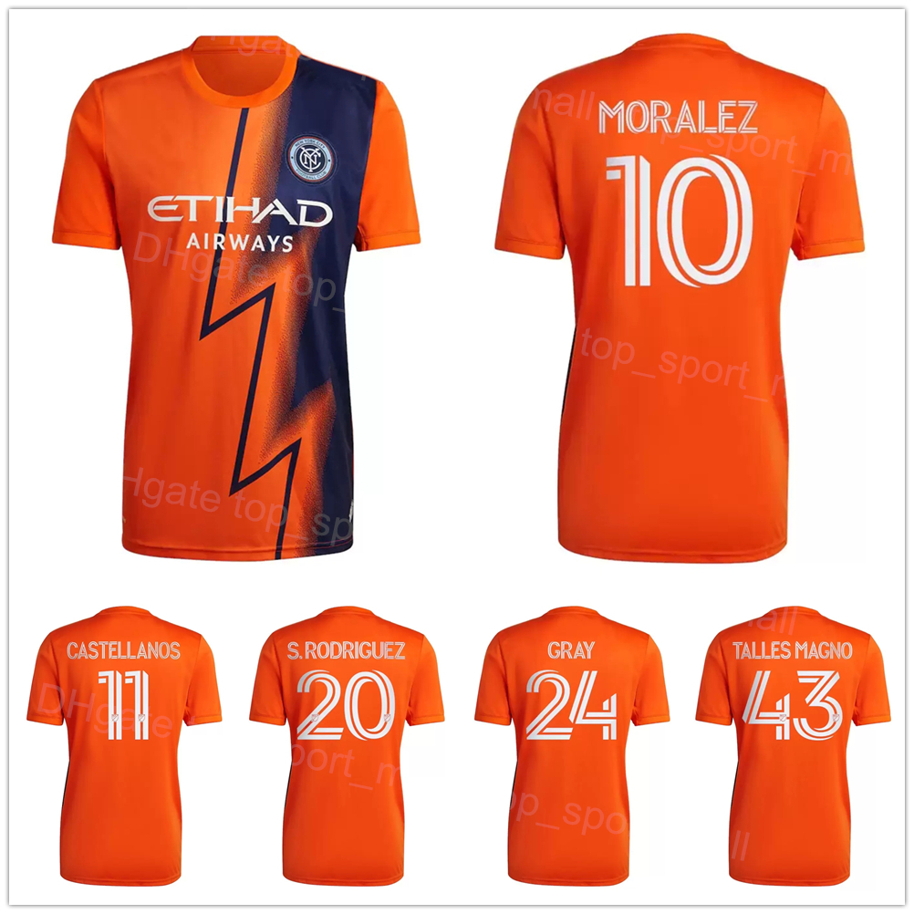 22-23 New York City Soccer Jersey 11 CASTELLANOS 8 THIAGO 20 RODRIGUEZ 55 PARKS 38 PEREIRA 6 CALLENS 43 MAGNO 9 HEBER 2 GLOSTER 1 JOHNSON 26 ACEVEDO Football Shirt Kits, Ivory
22-23 New York City Soccer Jersey 11 CASTELLANOS 8 THIAGO 20 RODRIGUEZ 55 PARKS 38 PEREIRA 6 CALLENS 43 MAGNO 9 HEBER 2 GLOSTER 1 JOHNSON 26 ACEVEDO Football Shirt Kits, Ivory
