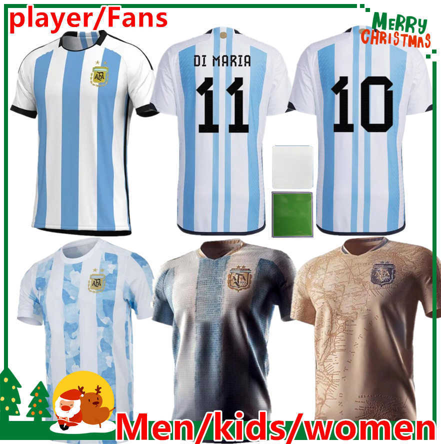 Fans player Version 2022 Argentina soccer Jerseys 2023 LO CELSO DYBALA DI MARIA MESSIs MARTINEZ DE PAUL MARADONA football shirt kids kit Men, Women new 2022 home
Fans player Version 2022 Argentina soccer Jerseys 2023 LO CELSO DYBALA DI MARIA MESSIs MARTINEZ DE PAUL MARADONA football shirt kids kit Men, Women new 2022 home