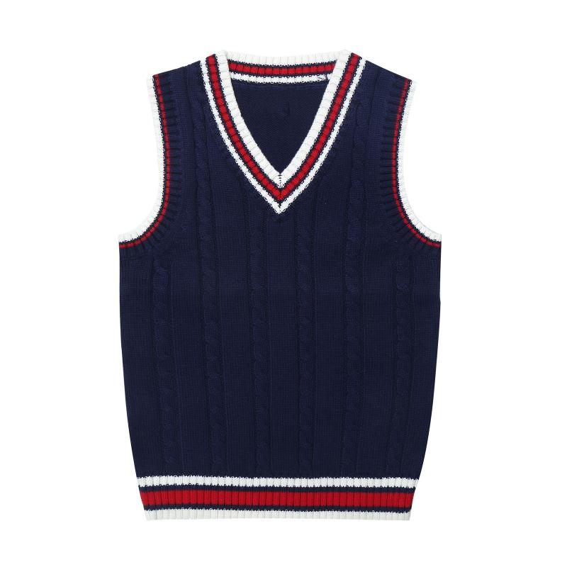 Clothing Sets Kids Boys Knitted Vest Stripes Crochet Pullover Jumper Sweater Knitwear Top For Autumn Casual Wear School UniformClothing, Navy blue
Clothing Sets Kids Boys Knitted Vest Stripes Crochet Pullover Jumper Sweater Knitwear Top For Autumn Casual Wear School UniformClothing, Navy blue