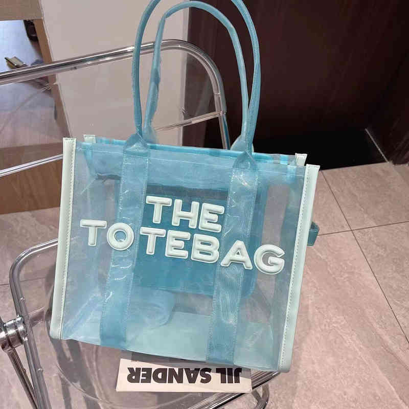 Marc The Tote Bag Net Red Same Letter Mesh Transparent Portable Diagonal Spring And Summer Women Trend Shoulder Crossbag 220804, Blue
Marc The Tote Bag Net Red Same Letter Mesh Transparent Portable Diagonal Spring And Summer Women Trend Shoulder Crossbag 220804, Blue
