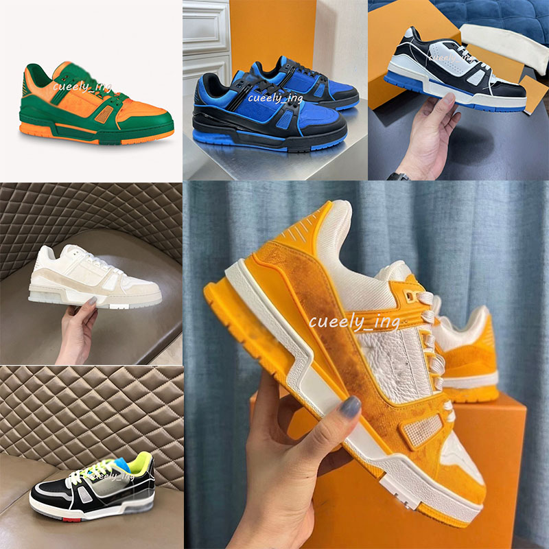 022 top quality female Luxurys designer casual shoes white printed calfskin stitching color canvas sneakers coach platform running shoes 38-45, Gold
022 top quality female Luxurys designer casual shoes white printed calfskin stitching color canvas sneakers coach platform running shoes 38-45, Gold