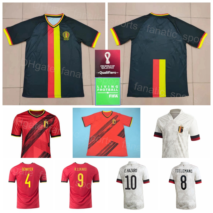 Qatar World Cup 2022 Belgium Soccer 10 Eden Hazard Jerseys National Team 9 Romelu Lukaku 14 Dries Mertens BENTEKE WITSEL CARRASCO ALDERWEIRELD Football Shirt Kits, With patch
Qatar World Cup 2022 Belgium Soccer 10 Eden Hazard Jerseys National Team 9 Romelu Lukaku 14 Dries Mertens BENTEKE WITSEL CARRASCO ALDERWEIRELD Football Shirt Kits, With patch