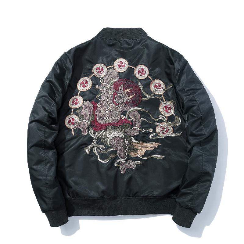 Men' Jackets Winter Men Bomber Jacket Embroidery Pilot Motorcycle Retro Rock Hip Hop For Streetwear High Street MaleMen, C88-black-thin
Men' Jackets Winter Men Bomber Jacket Embroidery Pilot Motorcycle Retro Rock Hip Hop For Streetwear High Street MaleMen, C88-black-thin