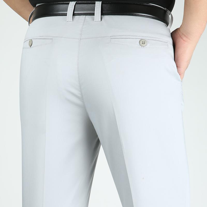 Men's Pants Ice Silk Cotton Summer Thin Men's Casual High Waist Loose Elastic Straight Business Men Long Solid Stretch TrousersMen's, 11 beige yellow
Men's Pants Ice Silk Cotton Summer Thin Men's Casual High Waist Loose Elastic Straight Business Men Long Solid Stretch TrousersMen's, 11 beige yellow