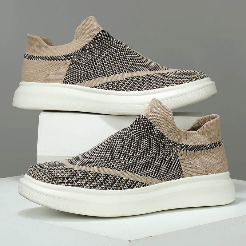 Super Light Breathable Flats Shoes for Men Comfort Slip-on Walking Footwear Fashion Casual Couple Sneakers Summer Wear-resisting, Khaki
Super Light Breathable Flats Shoes for Men Comfort Slip-on Walking Footwear Fashion Casual Couple Sneakers Summer Wear-resisting, Khaki