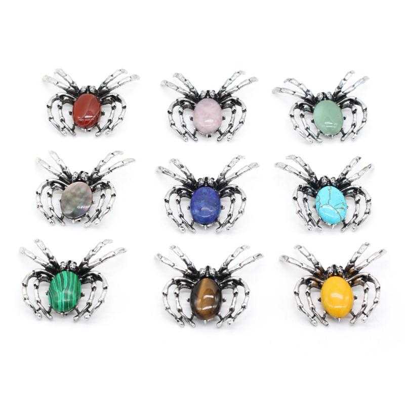 Pendant Necklaces Natural Stone Crystal Lapis Lazuli Rose Quartzs /Malachite For Jewelry Making DIY Necklace Women Gift Size 50x60mm
Pendant Necklaces Natural Stone Crystal Lapis Lazuli Rose Quartzs /Malachite For Jewelry Making DIY Necklace Women Gift Size 50x60mm