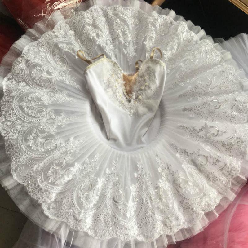 Professional Ballet Tutu Adults Child Ballerina Dress Kids Toddler Girl Clothes Swan Stage Wear Halloween Costumes For Women 220629