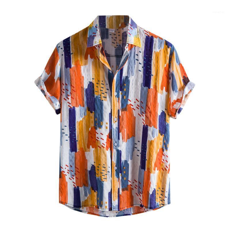 Men's Casual Shirts Color Block Men Clothing Printed Print Patchwork Graphic Summer Turn-down Collar Daily Shirt Camisa, Orange
Men's Casual Shirts Color Block Men Clothing Printed Print Patchwork Graphic Summer Turn-down Collar Daily Shirt Camisa, Orange