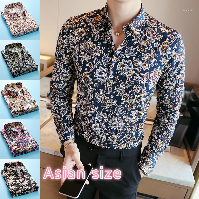 Men Shirts Long Sleeve Male Business Casual Printed Fashion Formal Dress Slim Fit Masculina Camisa Plus Size Men's, Black 2
Men Shirts Long Sleeve Male Business Casual Printed Fashion Formal Dress Slim Fit Masculina Camisa Plus Size Men's, Black 2