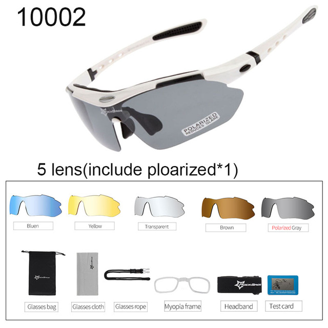 Multifunction Cycling Polarized Sunglasses Men Women Anti-Glare Lightweight Hiking Sports Glasses UV400