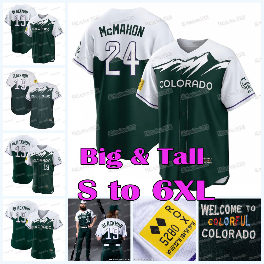19 Charlie Blackmon Big And Tall Rockies 2022 City Connect Jersey 23 Kris Bryant Randal Grichuk Ryan McMahon Raimel Tapia Castellani Kyle Freeland Ian Desmond Murphy, Men flex base
19 Charlie Blackmon Big And Tall Rockies 2022 City Connect Jersey 23 Kris Bryant Randal Grichuk Ryan McMahon Raimel Tapia Castellani Kyle Freeland Ian Desmond Murphy, Men flex base