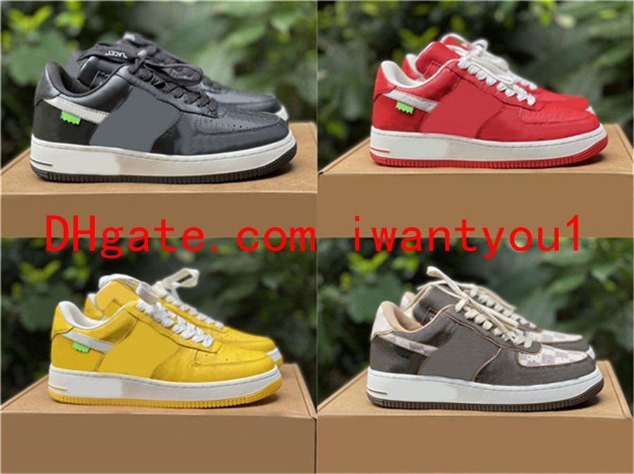 Newest Authentic Flower 1 Low Shoes White Black Yellow Red Orange Blue Green Purple Brown Outdoor Sports Sneakers Trainer With Box Size 38-46, Customize
Newest Authentic Flower 1 Low Shoes White Black Yellow Red Orange Blue Green Purple Brown Outdoor Sports Sneakers Trainer With Box Size 38-46, Customize