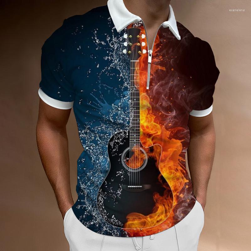 Men' Polos Summer Streetwear Men' Fashion Short Sleeve Shirt Casual Loose Lapel Zip Top Men Slim Fit 3D Print ShirtMen' Men'sMen' Ev, Chj-xwcj-dw613
Men' Polos Summer Streetwear Men' Fashion Short Sleeve Shirt Casual Loose Lapel Zip Top Men Slim Fit 3D Print ShirtMen' Men'sMen' Ev, Chj-xwcj-dw613