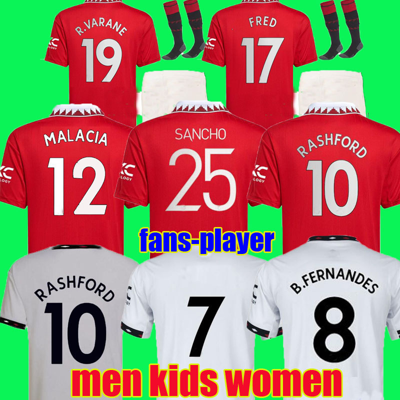 SANCHO manchesters soccer jersey 22 23 RASHFORD Martial 2022 2023 fans player version Malacia UTDS Fernandes Greenwood unitedes football shirt man kids kit Eriksen, Home
SANCHO manchesters soccer jersey 22 23 RASHFORD Martial 2022 2023 fans player version Malacia UTDS Fernandes Greenwood unitedes football shirt man kids kit Eriksen, Home
