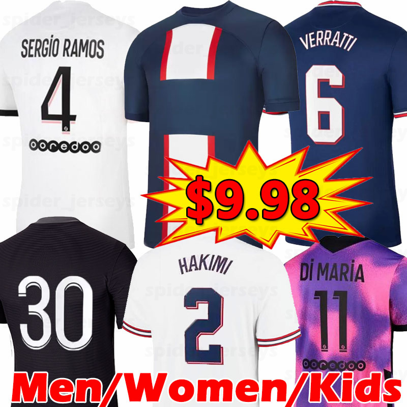 MBAPPE soccer jerseys maillot de foot 2022 2023 SERGIO RAMOS Maillots de football shirt 21/22 MARQUINHOS VERRATTI KIMPEMBE HAKIMI fourth Men Women Kids Uniforms, 21-22 third kids kits
MBAPPE soccer jerseys maillot de foot 2022 2023 SERGIO RAMOS Maillots de football shirt 21/22 MARQUINHOS VERRATTI KIMPEMBE HAKIMI fourth Men Women Kids Uniforms, 21-22 third kids kits