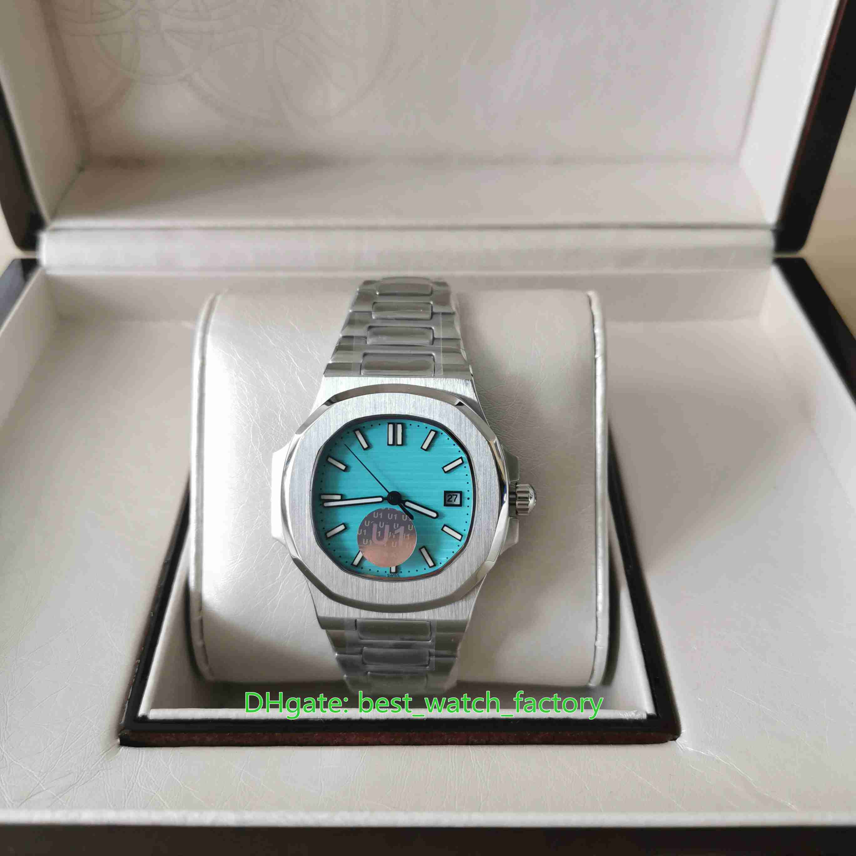 U1 Maker Top Quality Watches 40.5mm Nautilus 5711/1A-018 Sky Blue Dial Sapphire Asia 2813 Movement Transparent Mechanical Automatic Mens Watch Men's Wristwatches, No box papers
U1 Maker Top Quality Watches 40.5mm Nautilus 5711/1A-018 Sky Blue Dial Sapphire Asia 2813 Movement Transparent Mechanical Automatic Mens Watch Men's Wristwatches, No box papers