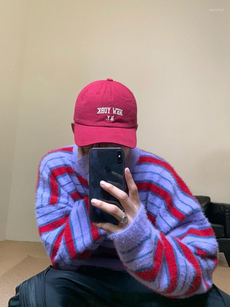 Men's Sweaters Autumn And Winter Thick Couple Sweater Men's Mohair Lazy Style Loose Striped Knitted TopMen's Kenn22, Blue
Men's Sweaters Autumn And Winter Thick Couple Sweater Men's Mohair Lazy Style Loose Striped Knitted TopMen's Kenn22, Blue