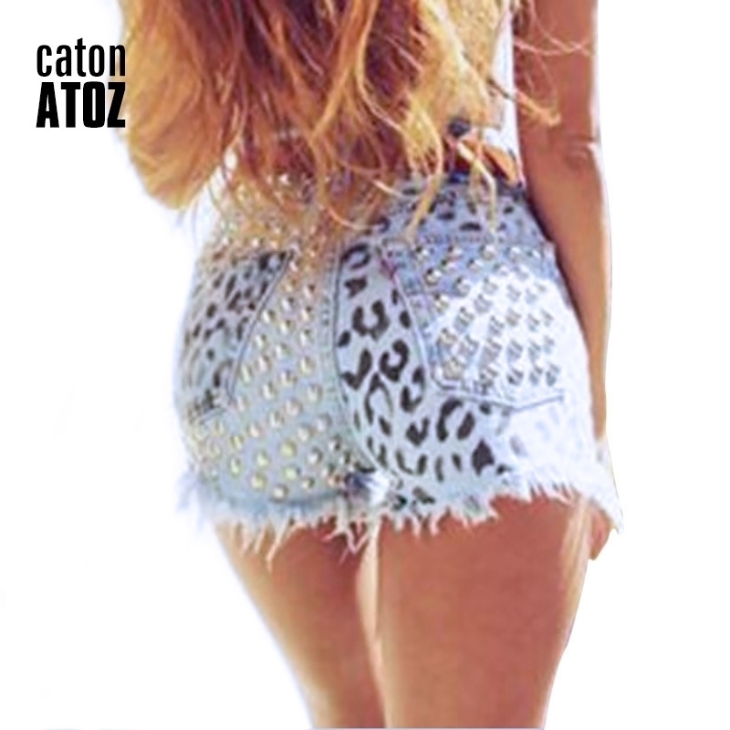 catonATOZ 2054 Womens Summer Brand Vintage Tassel Leopard Rivet Ripped Short Jeans Punk Sexy Woman Denim Shorts Y200512, Dark blue
catonATOZ 2054 Womens Summer Brand Vintage Tassel Leopard Rivet Ripped Short Jeans Punk Sexy Woman Denim Shorts Y200512, Dark blue