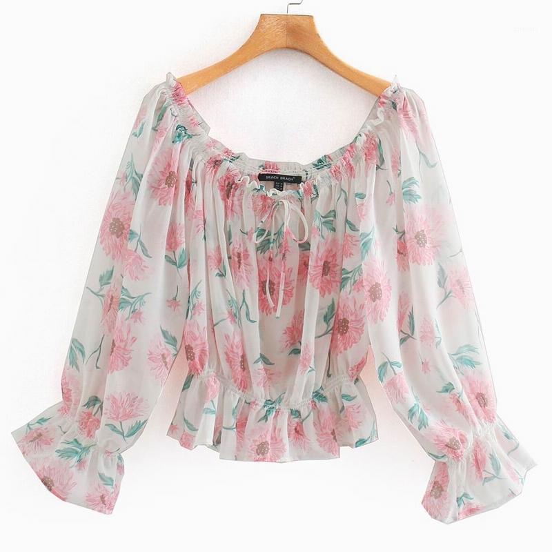 Women Floral Blouse Chiffon Shirt 2022 Fashion Slash Neck Full Sleeve Modern Lady Summer Pullover Top Women's Blouses & Shirts, Floral prints
Women Floral Blouse Chiffon Shirt 2022 Fashion Slash Neck Full Sleeve Modern Lady Summer Pullover Top Women's Blouses & Shirts, Floral prints